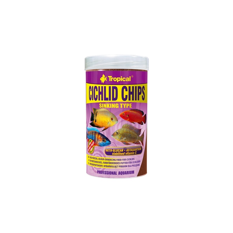 CICHLID CHIPS|250ml|1000ml