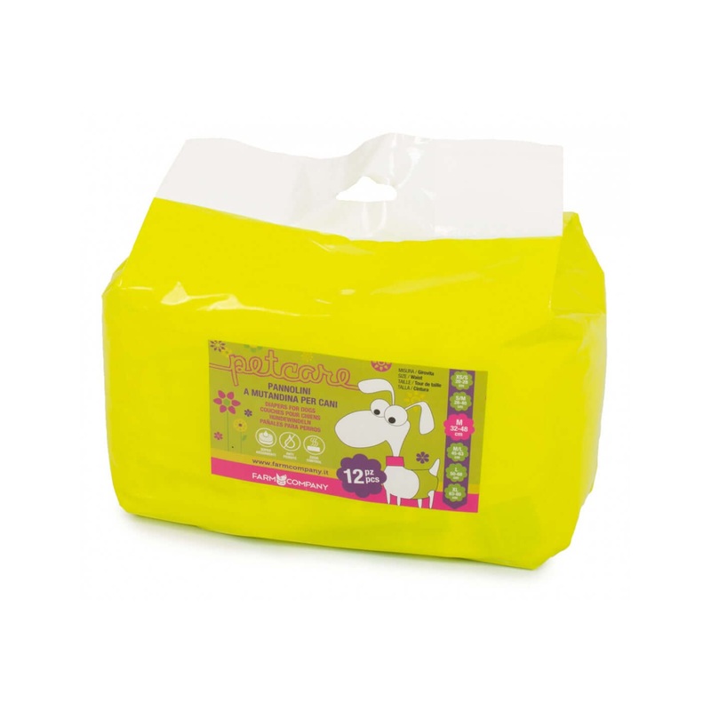 Farm Company Female Disposable Diapers – S 32 to 48cm 12pcs/bag –