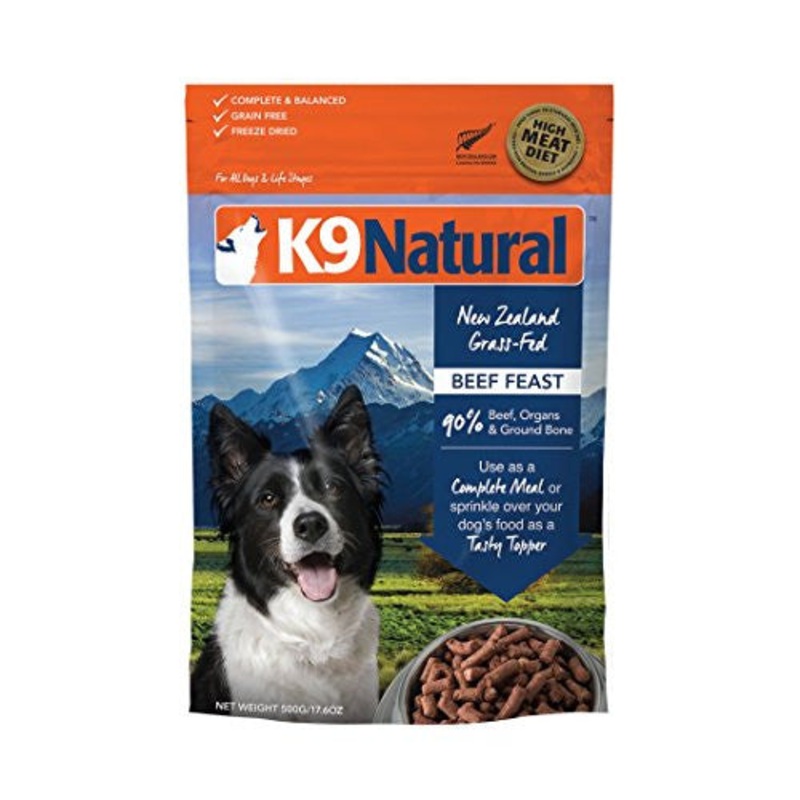 K9 Natural Dog Freeze-dried Beef 1.1lb {L+x}