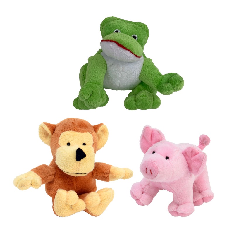 Multipet Pet Envy Puppy Buddies 5 – Assorted Dog Toy