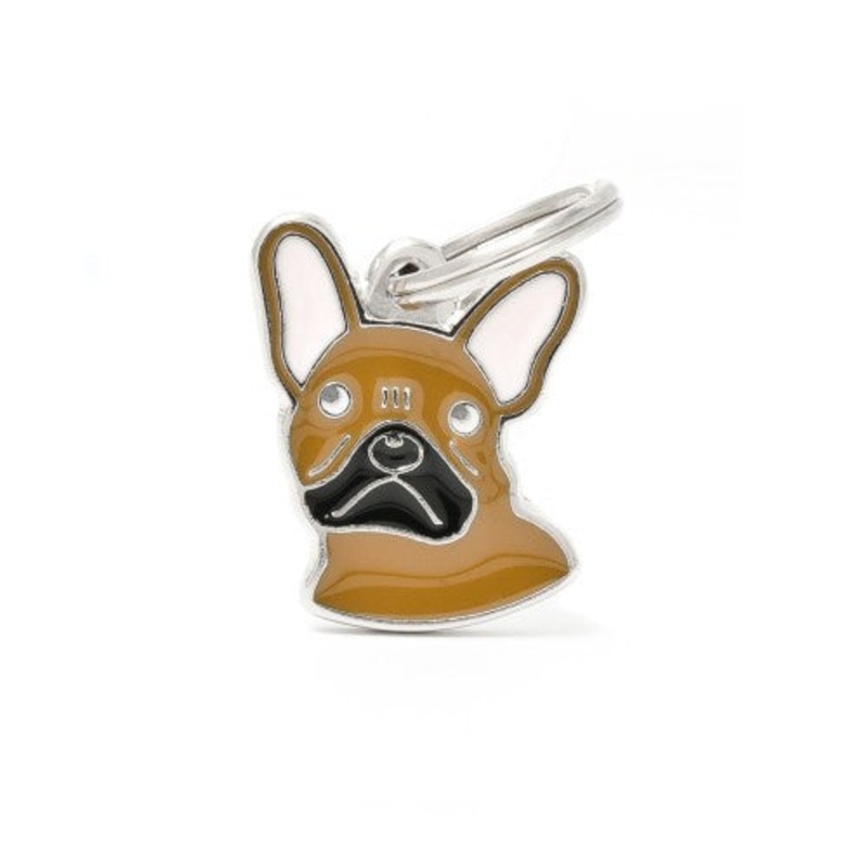 MyFamily ID TAG BROWN FRENCH BULLDOG –