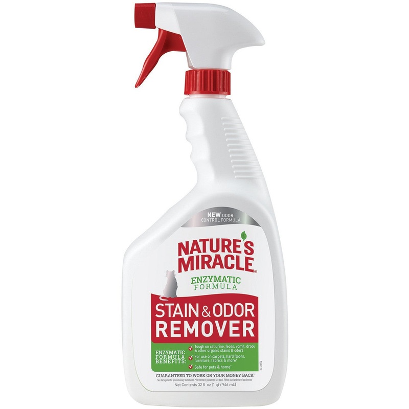 Nature’s Miracle Stain and Odor Remover Cat 32oz {L+b}