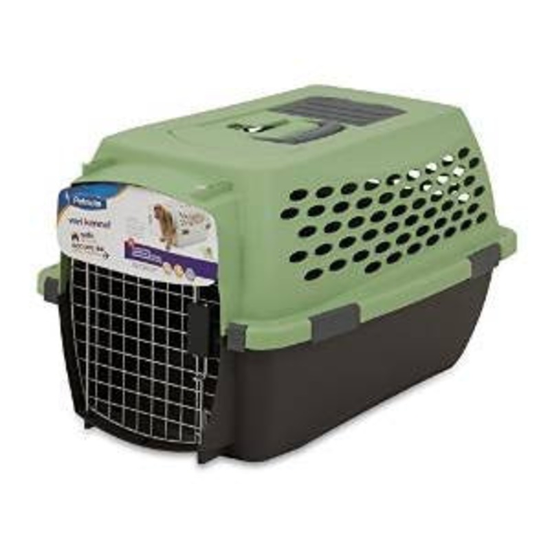 Petmate Vari Kennel Pearl Raspberry/Black 24 15-20lb {L-b}290291