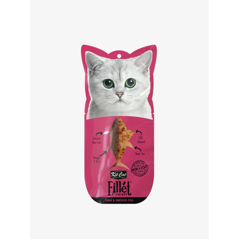 Kit Cat Fillet Fresh Tuna & Smoked Fish 30g
