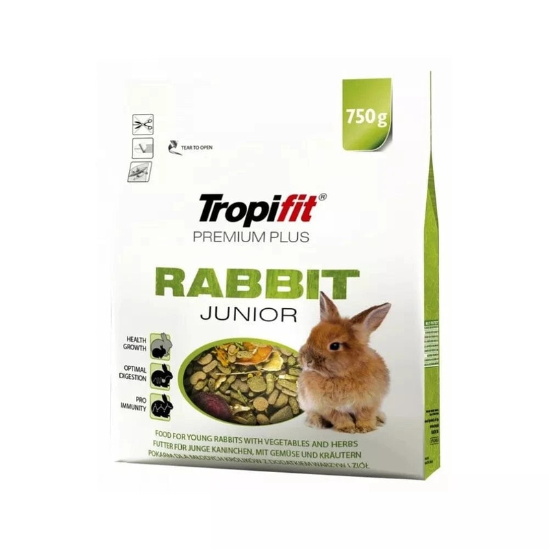 Maistas jauniems triuiams Tropifit Premium Plus 750 g