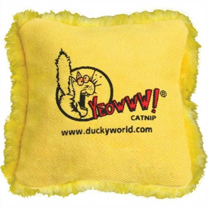 Yeowww! Pillow – Yellow