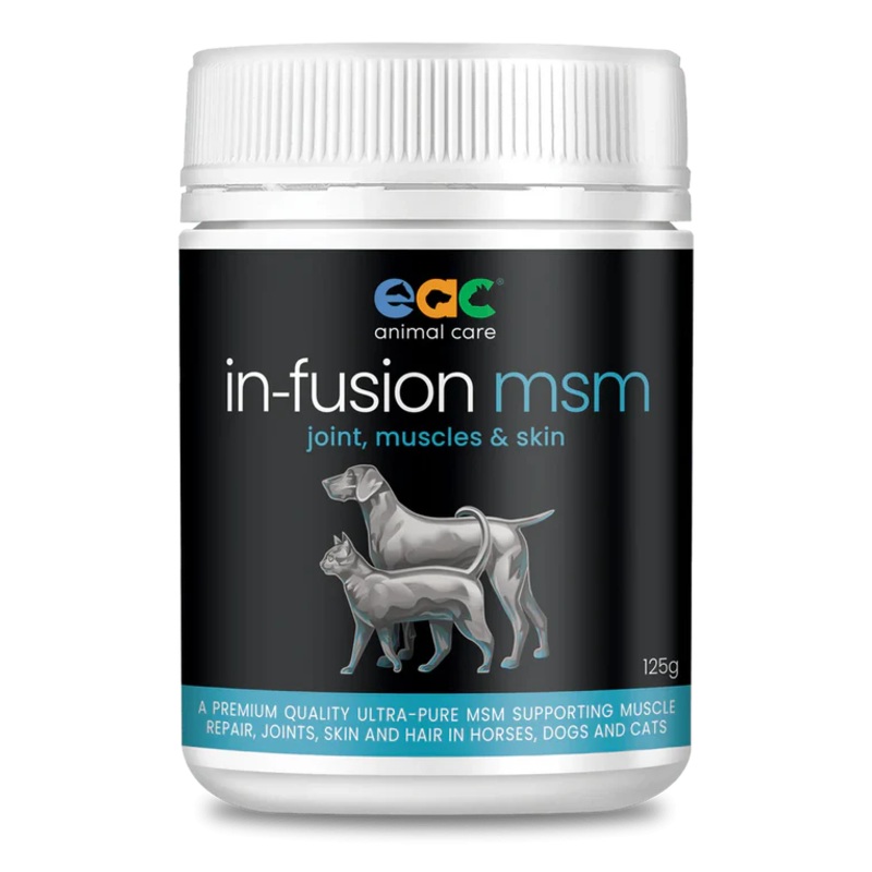 EAC in-fusion MSM (Joint, Muscle and Skin) for Dogs, Cats and Horses