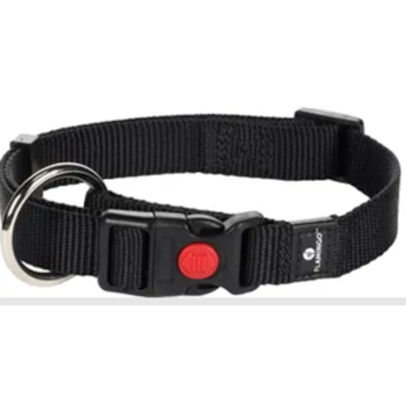 ZIGGI DOG COLLAR BLACK|20-35cm / 10mm (no safety switch)|ZIGGI 30-45cm / 15mm|ZIGGI 40-55cm / 20mm