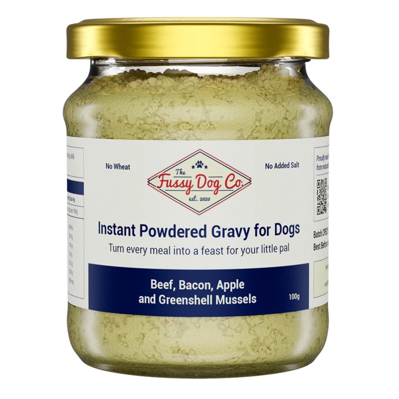 Fussy Dog Gravy Powder 100g – Beef Flavored Gravy
