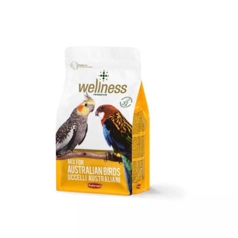 Wellness Uccelli Australiani maistas vidutinms papgoms 850 g