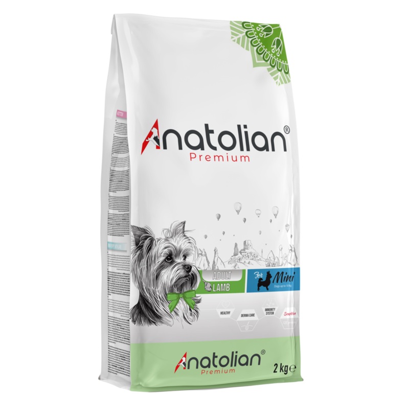 Anatolian – Lamb – Premium Dog Food Mini Breed .For Adult Dogs 2 Kg-