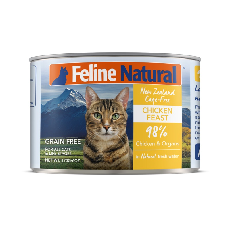 *DONATION TO THE CAT MUSEUM* K9 Feline Natural Chicken Feast 170g