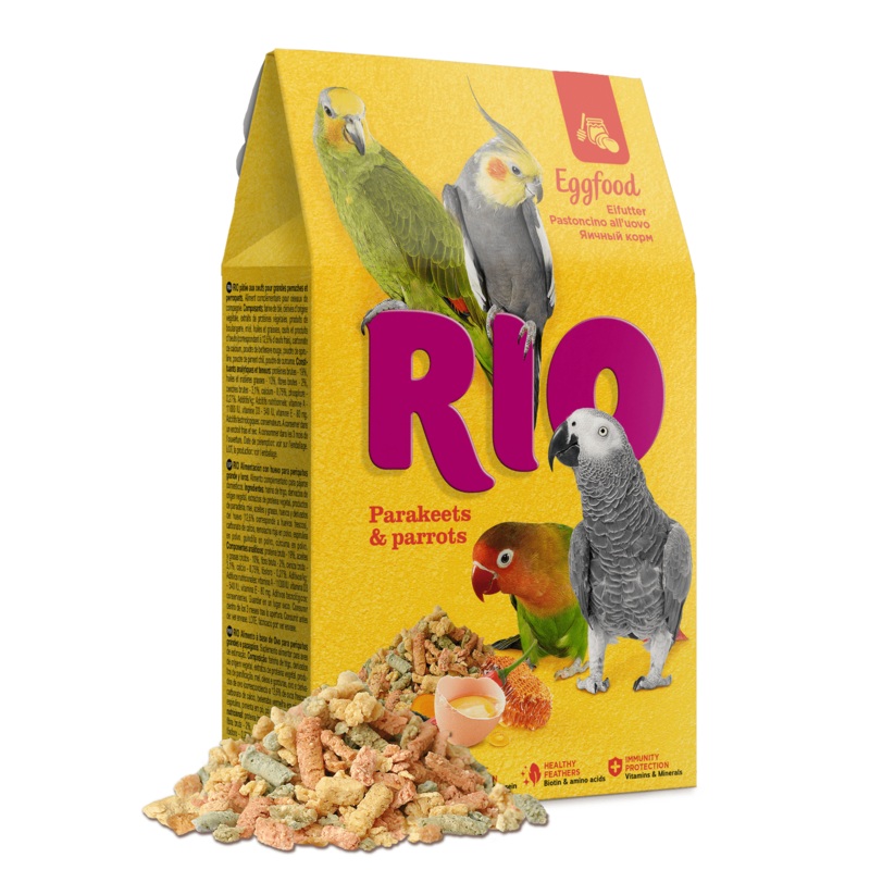 RIO Eggfood for parakeets and parrots 250gm –