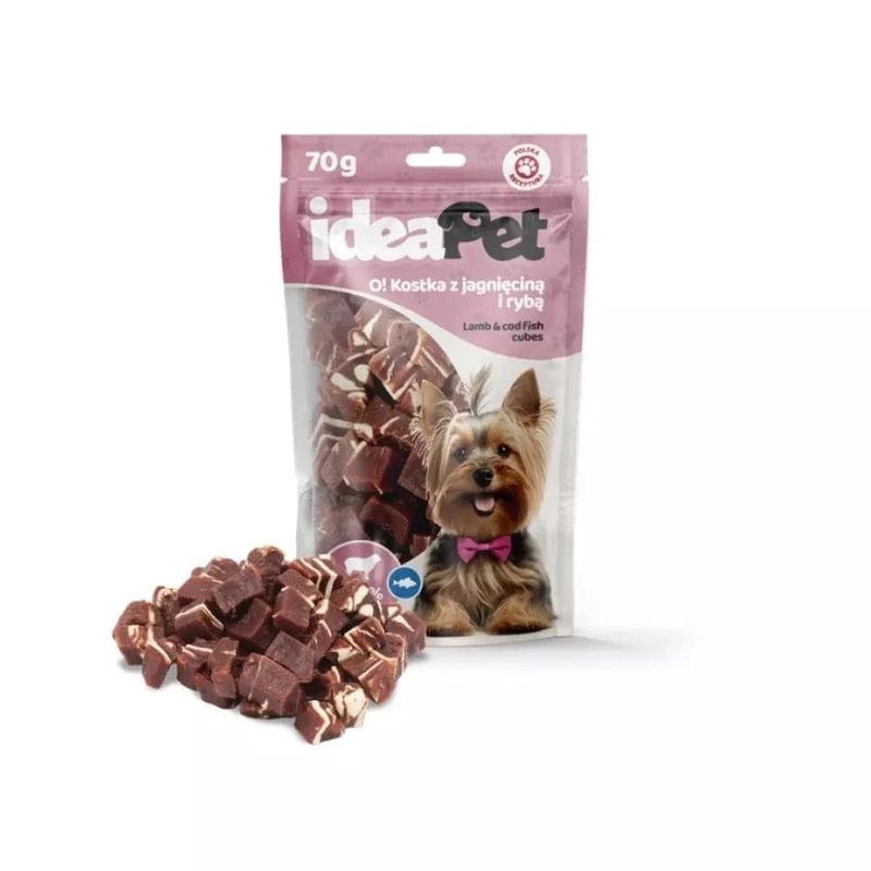 Skanstas unims kubeliai su riena ir uvimi, 70 g
