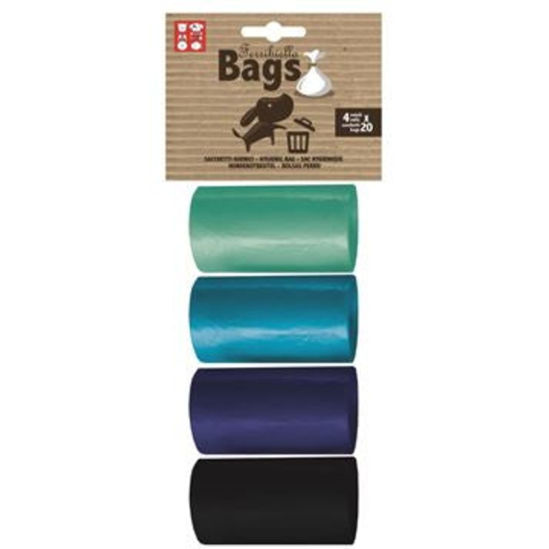 Ferribiella Replacement Bags 4rolls x 20bags Blue –