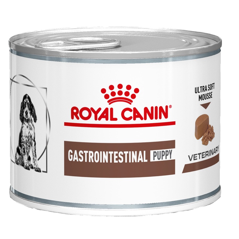 Royal Canin Veterinary Canine Gastrointestinal Puppy Canned Wet Dog Food (195 grams x 12) (TRAY)
