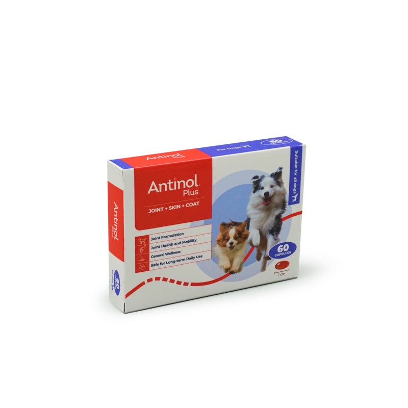 Antinol Plus for Dogs|60 Capsules|120 Capsules|180 Capsules