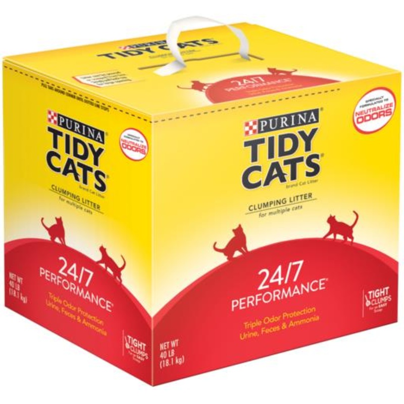 Tidy Cats 24/7 Performance Scoop Clumping Cat Litter 40 lb {L-1} 702014