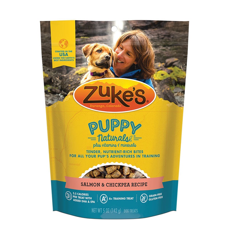 Zuke’s Puppy Naturals Salmon Puppy Treat 5 oz {L+1x}