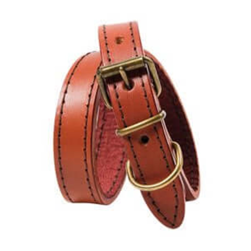 Luxury sewn leather/collar 20mmx50cm –