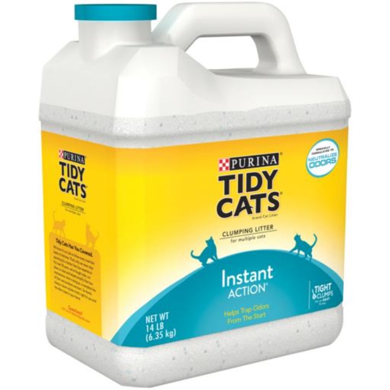 Tidy Cats Instant Action Scoop Clumping Cat Litter 3 / 14 lb Jugs {L-1}702040