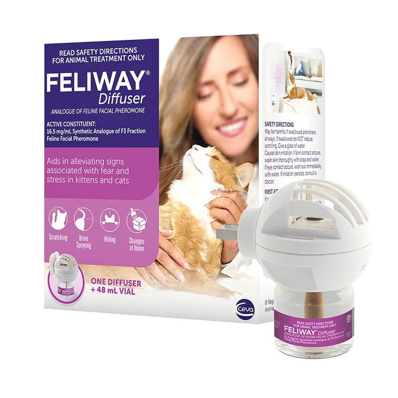 Feliway Diffuser & Refill 48ml – Calm Environment for Cats