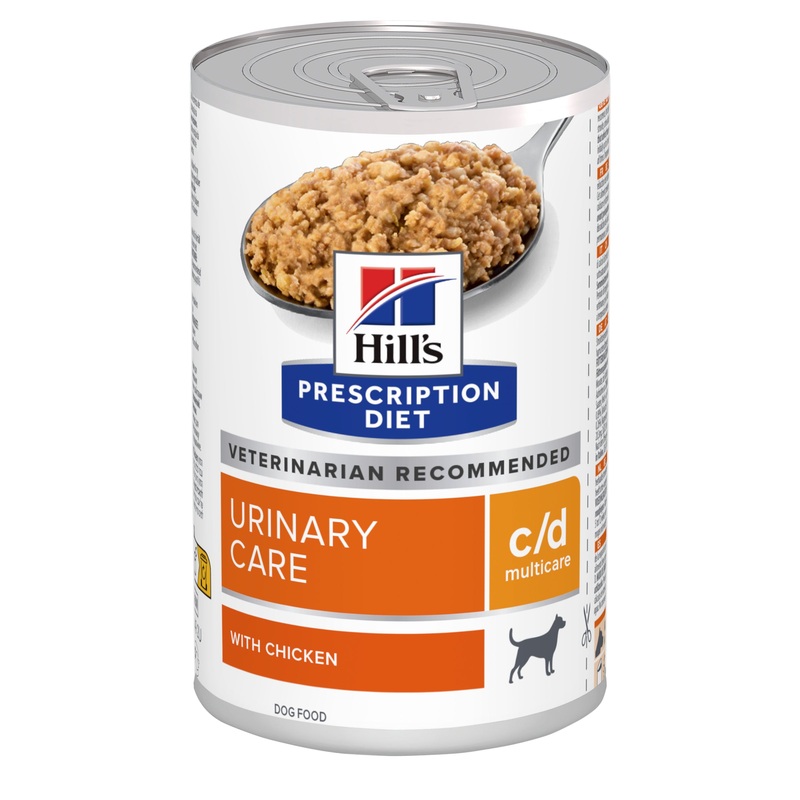 Hill’s Prescription Diet c/d Multicare Urinary Care Canned Wet Dog Food (370g x 12 Cans)