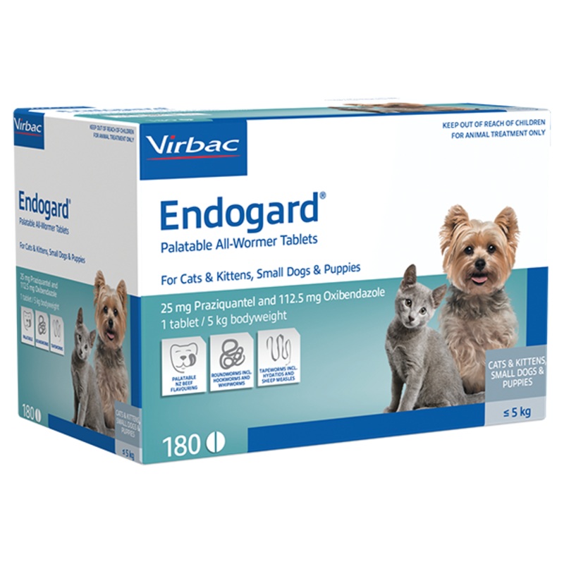 Endogard Cat & Small Dog cards 4 pack