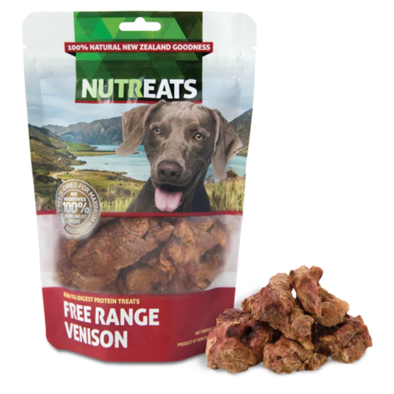 Nutreats Venison Free Range Dog Treats 50g