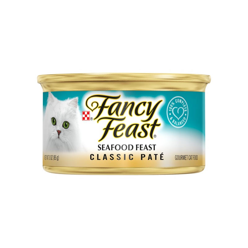 *DONATION TO CATS OF MARINE TERRACE* Fancy Feast Classic Seafood Feast 85g x 24cans