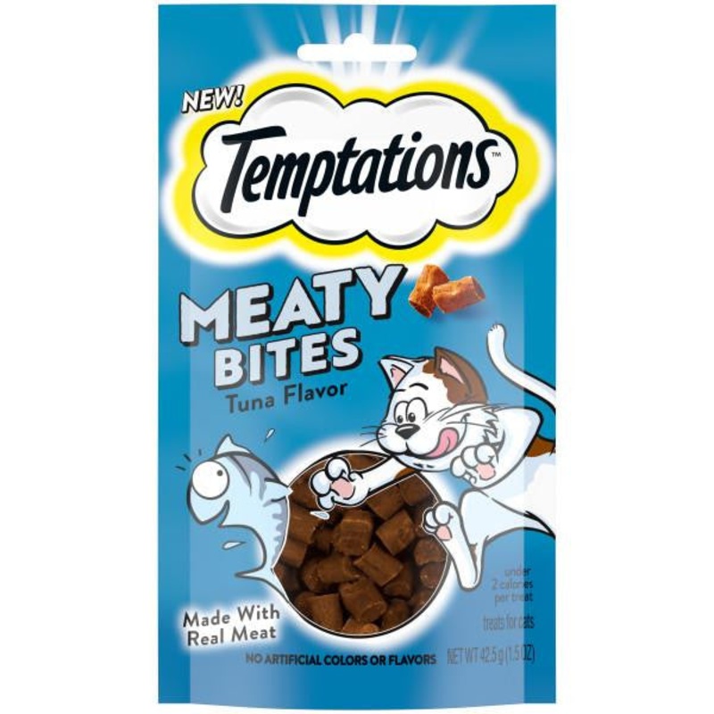 Temptations Meaty Bites Tuna Flavor Pouch 1.5 oz