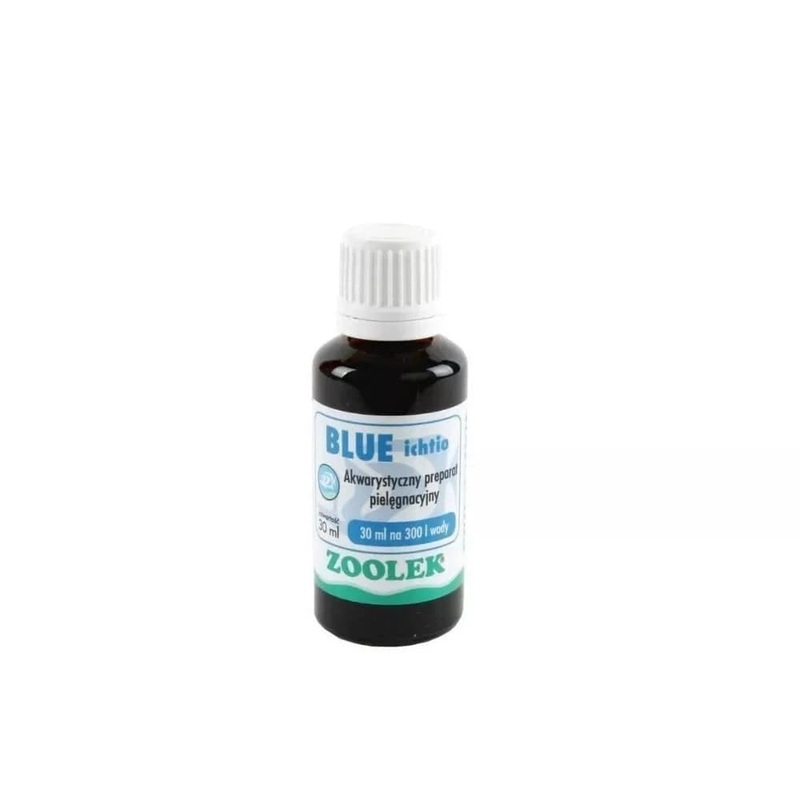 Akvariumo prieiros priemon Blue Ichtio, 30 ml