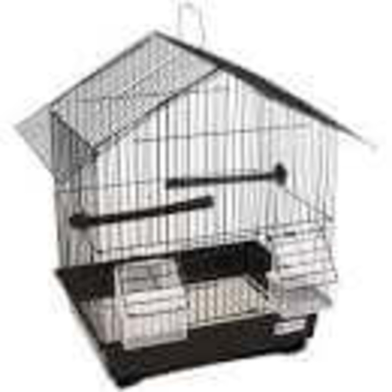 Flamingo Bird Cage Lombok 1 Black – 36.5X25.5X38cm –