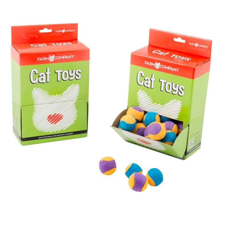 Farm Company Tennis balls with sound – cm 4 –
