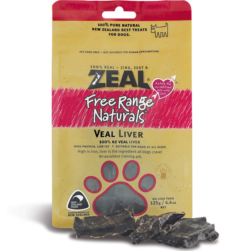 Zeal Free Range Naturals Veal Liver 125g
