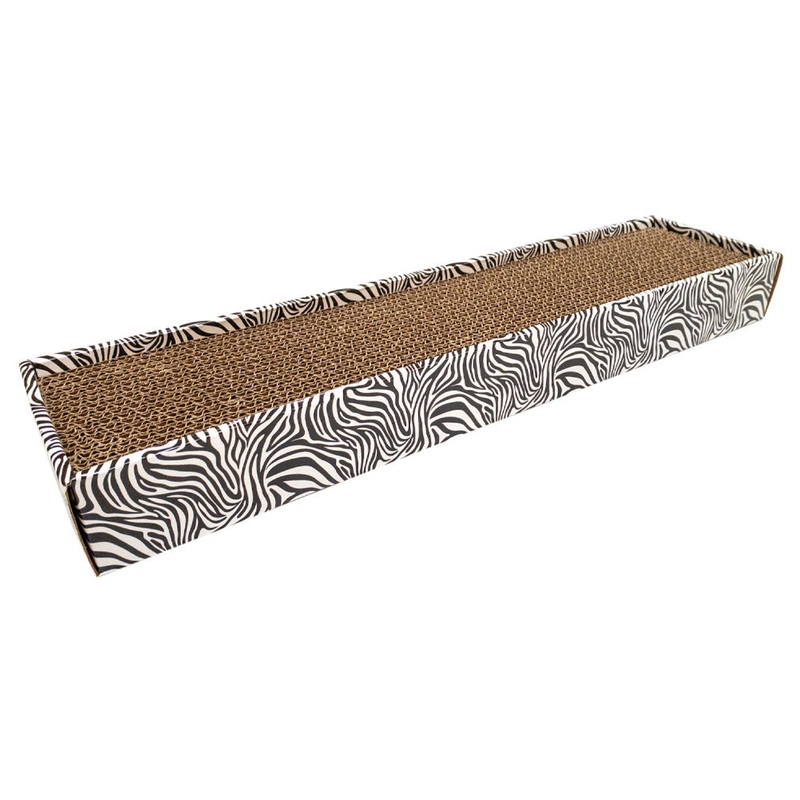 Croci Cat Scratcher –  Zebra –