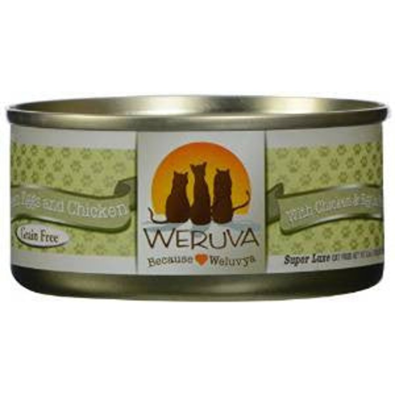 Weruva Green Eggs And Chicken Canned Cat 24/5.5oz. {L-x} 784049