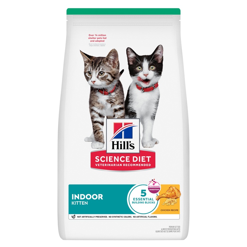 Hill’s Science Diet Kitten Indoor Chicken Recipe Dry Cat Food