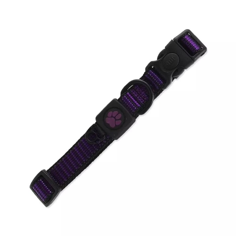 Antkaklis unims Active Dog Strong M, 2×34-49 cm, violetinis