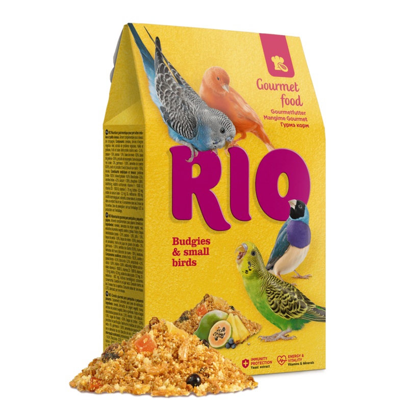 RIO Gourmet food for budgies and other small birds 18kg –