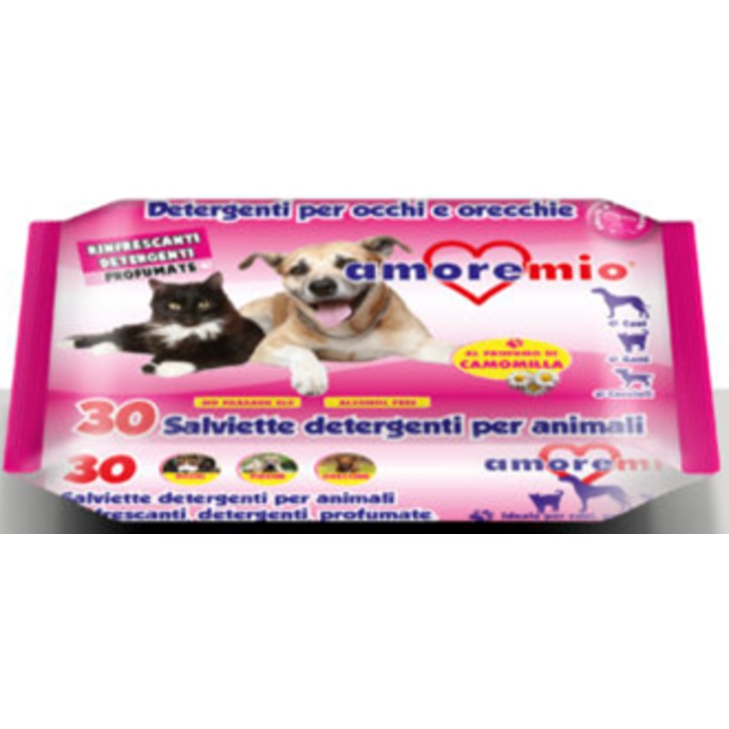 30 POCKET WIPES CHAMOMILLA 19.5×11.5cm