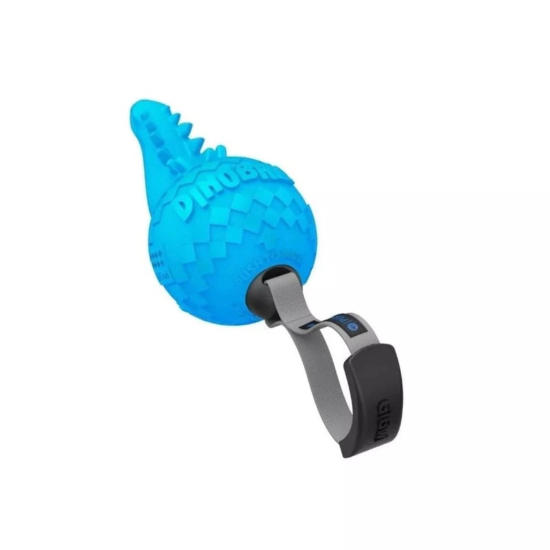 aislas unims GiGwi Push To Mute Dinoball Apatosaurus dinozauras