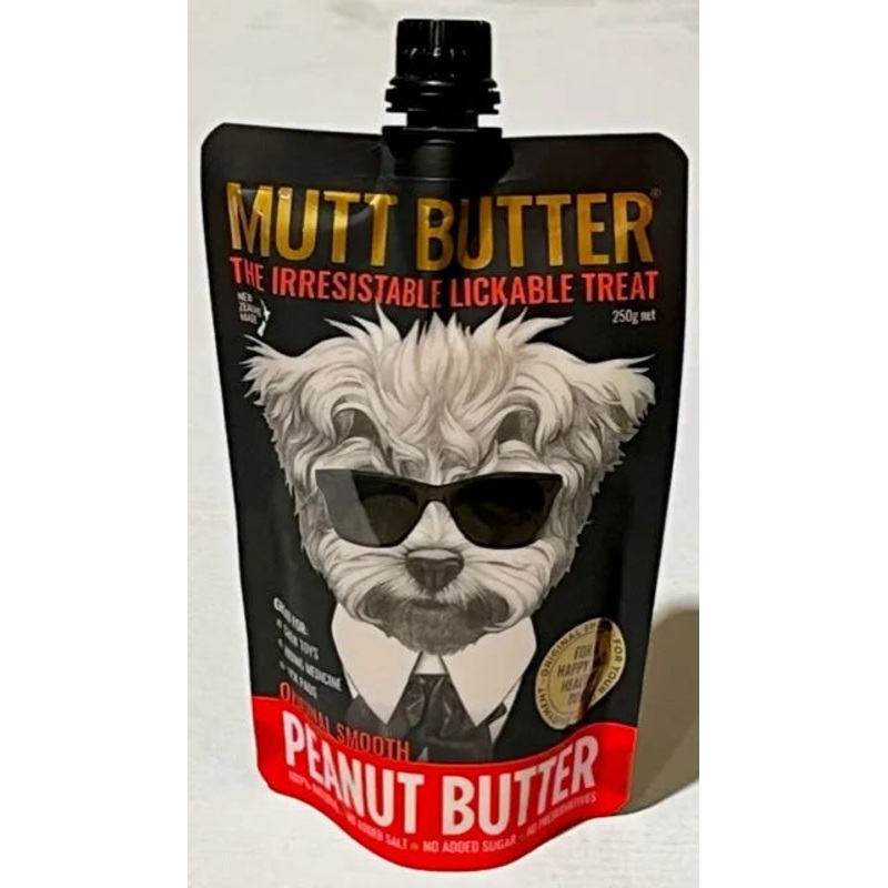 Mutt Butter Peanut Butter Pouch