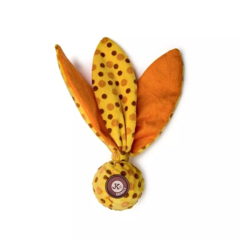 aislas unims kamuoliukas su pliuinmis ausytmis, oraninis, 25 cm