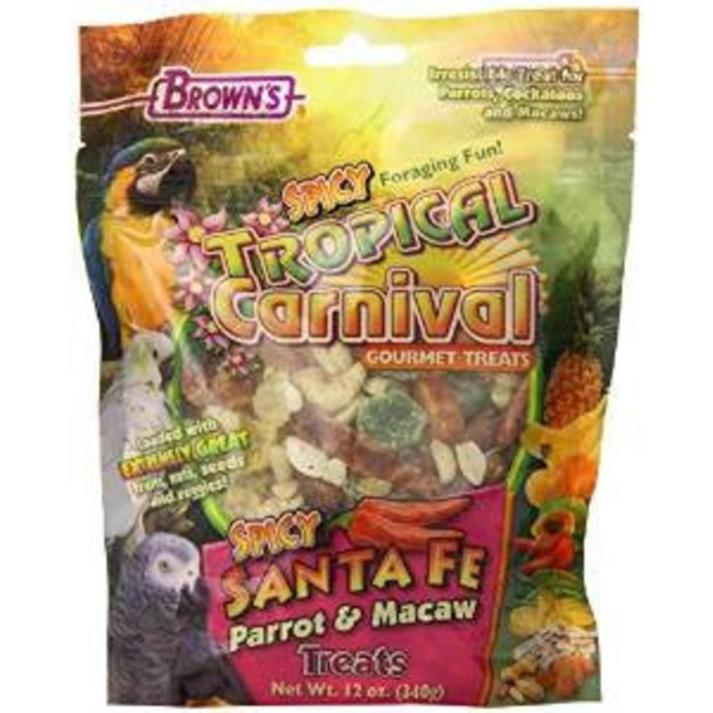 F.M. Brown’s Tropical Spicy Santa Fe Parrot Treats 12z {L+1}423208