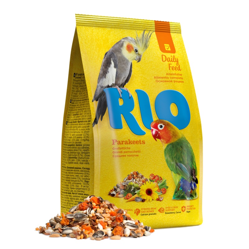RIO Feed for parakeets. Daily feed 20kg –