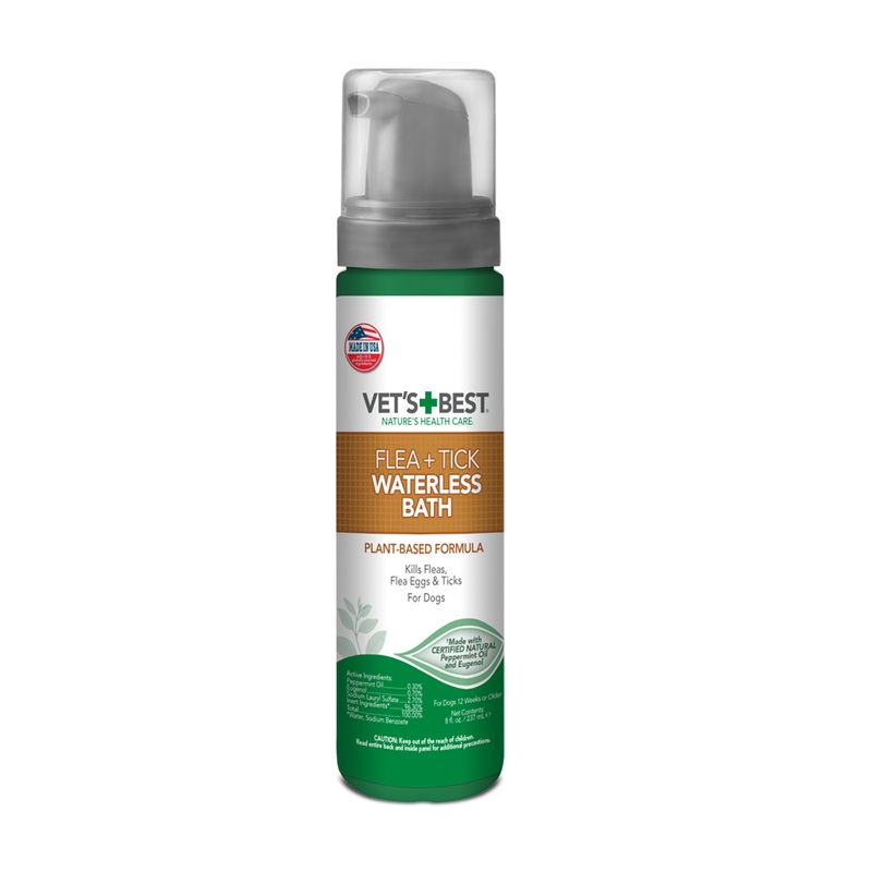 Vet’s Best Flea & Tick Waterless Bath for Dogs