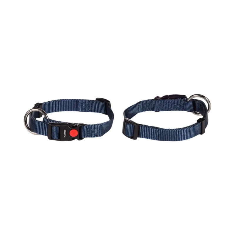 ZIGGI DOG COLLAR MEDIUM|BLACK|RED|TURQUOISE|BLUE|DARK BLUE|CHERRY|PINK|ORANGE