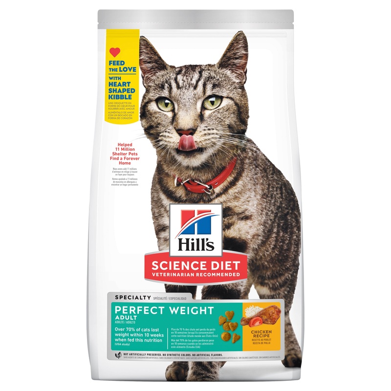 Hill’s Science Diet Adult Perfect Weight Dry Cat Food