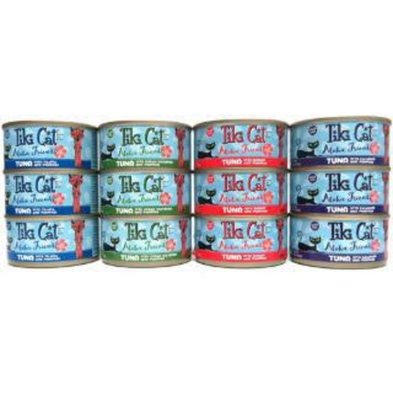 Tiki Cat Aloha Friends Variety Pack Can – 12/3 oz. {L+1x} 759096